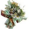 Buy cheap Gold Printed Florist Wrapping Paper 58x58cm Metallic Style from wholesalers