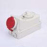 Buy cheap IP44 380V 32A Industrial Power Socket Waterproof With Switch Mechanical from wholesalers