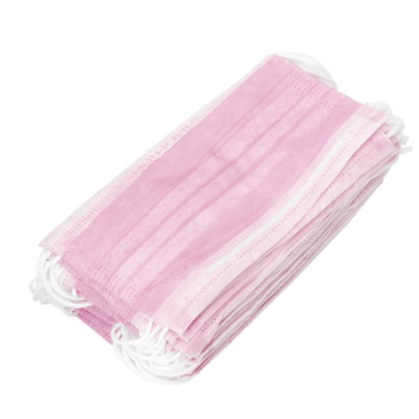 Buy cheap Windproof Pink Disposable Mask , Pink Face Mask Fluid Resistant Keep Warm from wholesalers