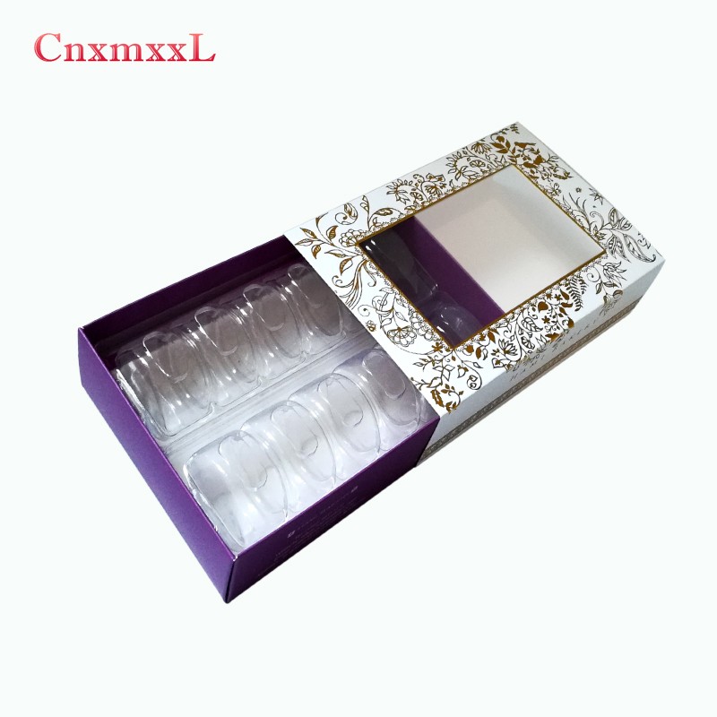 Hand Craft DIY Paper Packaging Box For Cake Or Candy Macaron Packaging Box