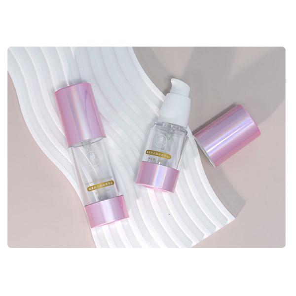 20ml 30ml Cosmetic Packaging Set Airless Pump Cream Jar And Essence Bottle For Luxury Skincare