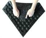 Interlocking Playground Flooring Mats 20mm Thickness Wearproof Shock Resistant