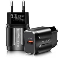 Buy cheap Black Fireproof ABS 41g 12V 1.6A Universal USB Charger product