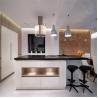 Buy cheap Free Standing MDF Kitchen Cabinets Quartz / Granite Countertop Easy For Cleaning from wholesalers