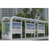 Buy cheap High Performance Cantilever Bus Shelter , Beautifully Bus Stop Shelter Design from wholesalers