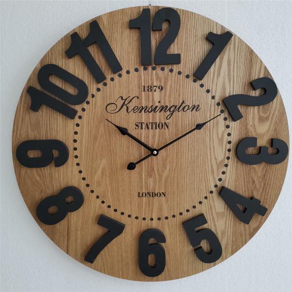 Buy cheap Wall Clock Vintage Wrought Quartz Motivity Decorative Wooden Clocks from wholesalers