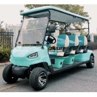 Buy cheap Blue 8-Seater Electric Golf Cart With Customizable Color And LOGO Perfect For product
