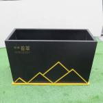 L1200xW500xH750mm Galvanized Metal Flower Pots