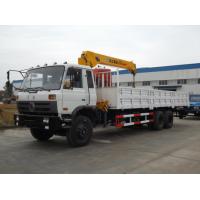 Buy cheap Used Truck Crane Dongfeng 6*4 Drive Mode Maximum Loading Of Crane 10 Tons Euro 3 product