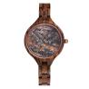 Buy cheap 36mm Stone Marble Face Watch Wooden Band True Wood Watches OEM LOGO from wholesalers