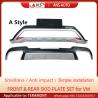 Buy cheap Volkswagen Teramont 2017 ABS Car Front And Back Bumper Guard For Protection from wholesalers