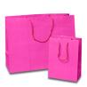Buy cheap Pink High Gloss Jewelry Gift Bags with Rope Handle / Logo Printed from wholesalers