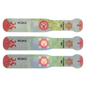 China Custom Tax Stamps Safety Thread Surface Finishing Anti-Counterfeit on sale