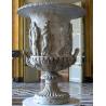 Buy cheap White Marble Flowerpot for building from wholesalers