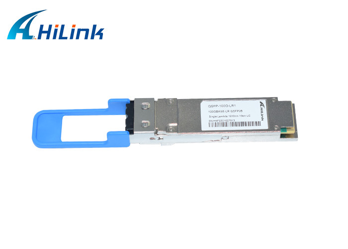 100G LR1 QSFP28 Single Lambda Optical Transceiver Module 1310nm 10km LC For Data Center