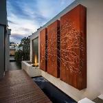 0.059 Inches Metal Decorative Panels Modern Indoor / Outdoor Luxury For Wall