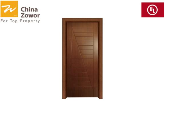 Buy cheap BS476 Customized Teak Wood Fireproof Wooden Doors For Hotel/Baking Paint Finish from wholesalers