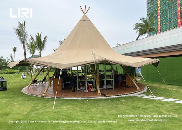 Buy cheap Big Waterproof Canvas Indian Tipi Event Teepee Hotel Desert Tent for Camping from wholesalers
