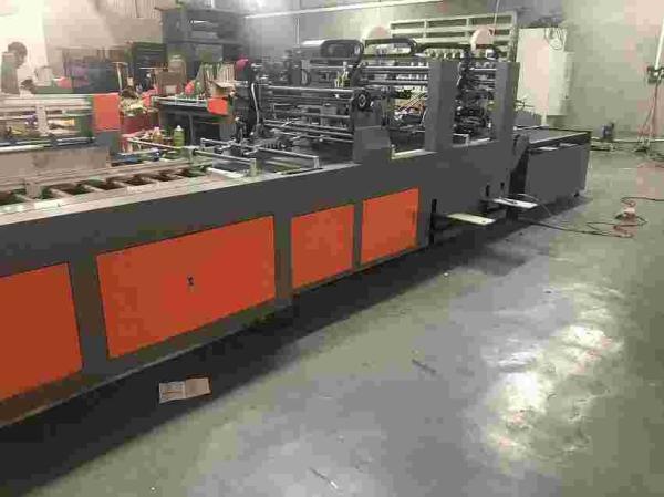 Buy cheap HM1300 Automatic Carton Box Making Machine 380V 50Hz Cardboard Box Gluer from wholesalers