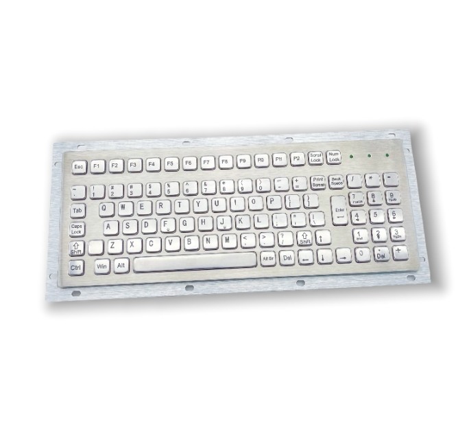 IP65 Industrial USB Keyboard Dustproof Explosionproof For Common Operation System