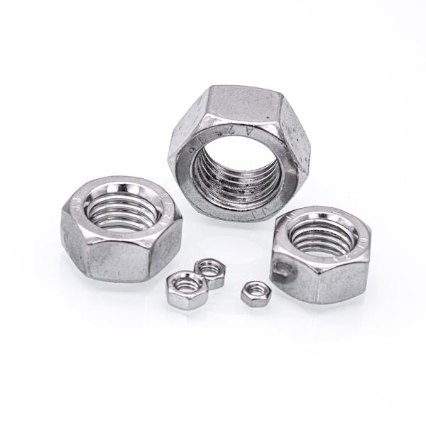 Buy cheap Strength M3-M16 Stainless Steel Hexagon Nut Machine Thread Coarse Cold Forged Nut from wholesalers