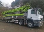 Semi-Dry Shotcrete Type Zoomlion 56m Used Truck Pump for White Ready-Mix