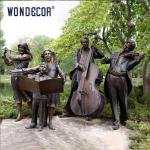 Outdoor Bronze Large Realistic Life Size Letter Sculpture