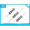 Buy cheap High Reliability Metal Oxide Resistor , Gray Small Size 470 Ohm 1 Watt Resistor from wholesalers