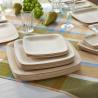 Buy cheap 10 Inch Eco Friendly Compostable Square Shaped Bamboo Plate For Restaurant from wholesalers
