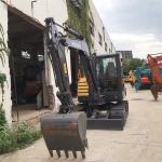 2019 Original Used Volvo EC60 6 Ton Excavator in Shanghai for Korea Health