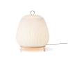 Buy cheap Fabric Shade with acrylic ABS modern wedding restaurant E27 pendant lamp from wholesalers