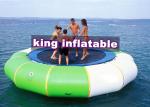 0.9mm PVC Tarpaulin Inflatable 5mD Aquatic Water Toy / Trampoline For Water Park