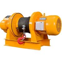 Buy cheap 8m/Min Pulling 1500kg Construction Lift 1000kg Electric Rope Winch With Wireless product