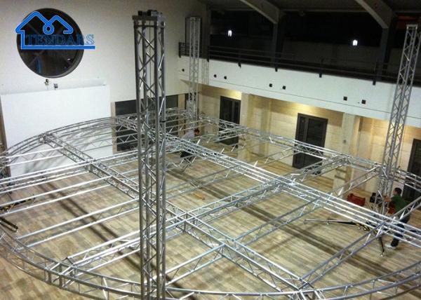 6082 T6 Aluminum Stage Truss For Events Technology Trade Fair Construction Show
