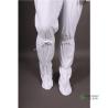 Buy cheap New Arrives Cleanroom Soft Sole Static Dissipative White With Stripe Antistatic ESD Knee Sock Boots from wholesalers