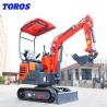 Buy cheap Agricultural Orchard Mini Excavator Machine 2 Ton Mini Digger Multi Functional from wholesalers