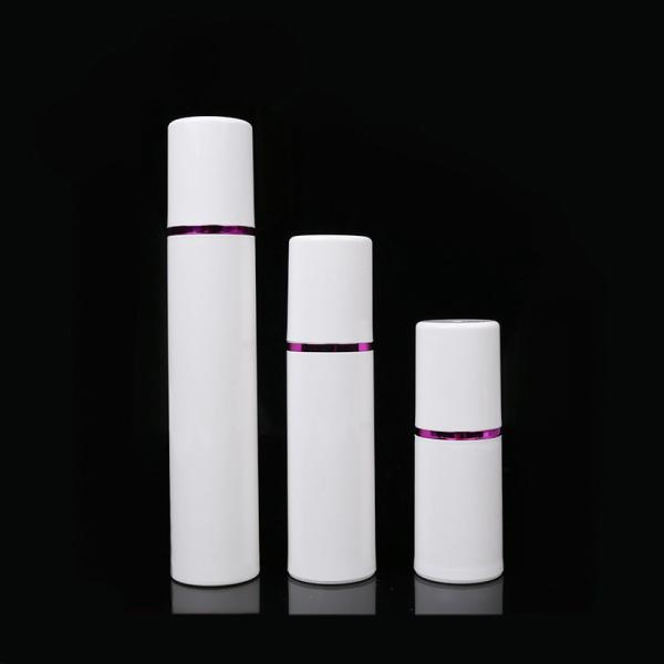 Buy cheap Luxury Hot Stamping Airless Cosmetic Bottles Empty White Acrylic Material from wholesalers