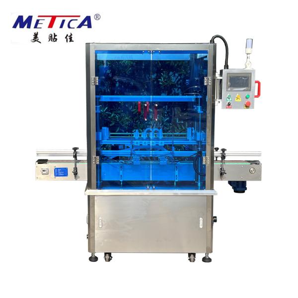Buy cheap Liquid 100-1000ml Juice Pet Bottle Filling Machine With Peristaltic Pump from wholesalers