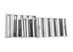Rectangle Exhaust Hood Grease Filters High Efficiency Household Air Purification