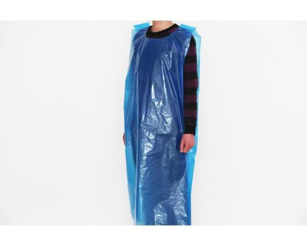 Buy cheap Eco Friendly Blue Disposable Polyethylene Aprons For Medical Protect / Household Cooking from wholesalers