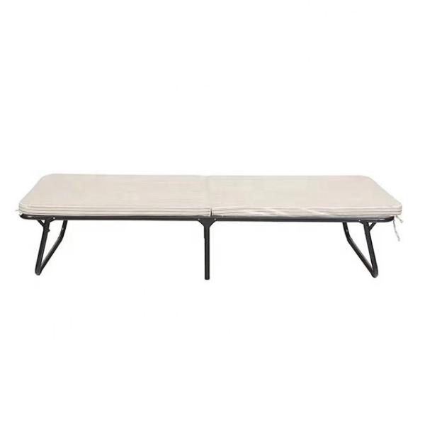 Buy cheap Coastal Design Simple Foldable Metal Bed for Hospital or Hotel Delivery Time 30 Days from wholesalers