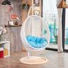 Buy cheap Carbon Steel Frame Bird Nest Single Hanging Egg Basket Chairs Outdoor from wholesalers