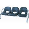 Buy cheap 2 Or 3 Seat Salon Waiting Chairs With Table , Hair Salon Reception Chairs 38cm Seat Height from wholesalers