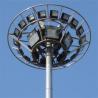 Buy cheap Hot Roll Steel Polygonal Highway Lighting Pole Weather Resistance from wholesalers