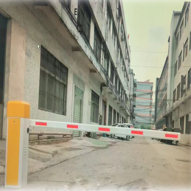 Road Safety Parking Boom Barrier Gate 140W Power Supply For Entrance And Exist