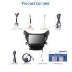 9 Inch Touch Screen Car Stereo Vehicle Dvd Player For Hyundai Elantra 2012 2013