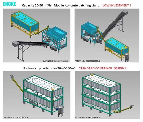 Buy cheap Mobile Concrete Batching Plant Volumetric Batching Plant Portable On site Fast Moving from wholesalers