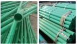 Top quality hot dipped galvanized round steel fence post