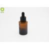 Buy cheap Amber Glass Empty Essential Oil Bottles CBD Oil Bottle With Dropper Cap from wholesalers