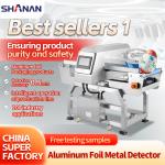 Industrial Conveyor Belt Type Metal Detector / FDA Metal Detectors For Food